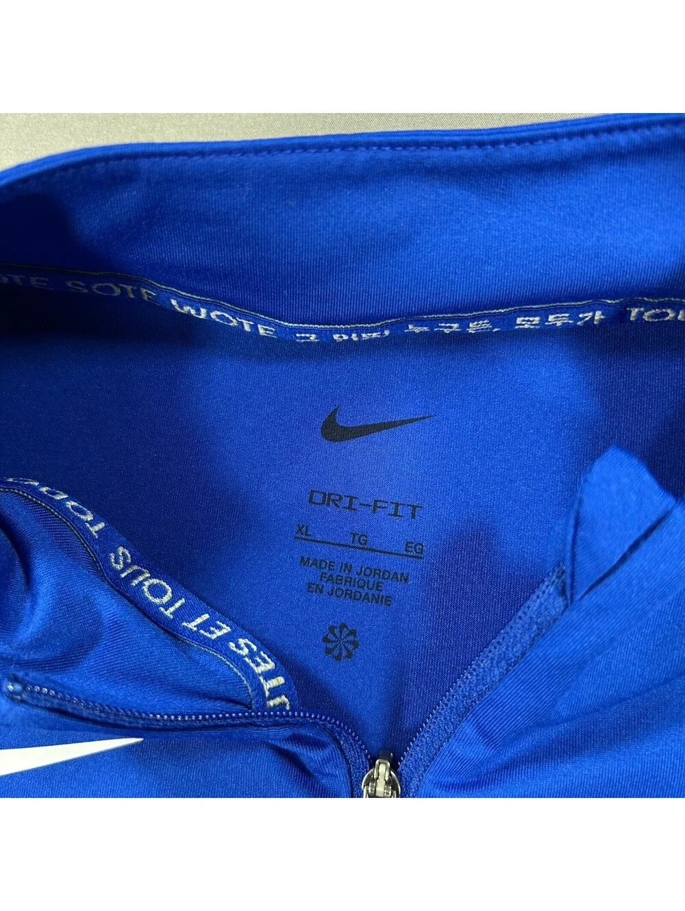 Nike Dry Fit Men’s Team USA Olympics 1/4 Zip Pullover Size XL